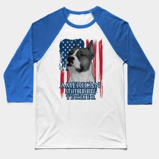 American Staffordshire Terrier - Amstaff Baseball T-Shirt